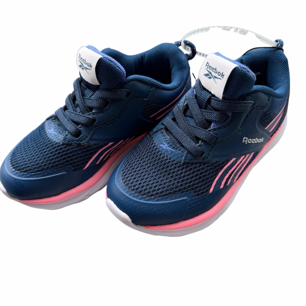 Reebok Kids Blue and Pink Sneakers size 8